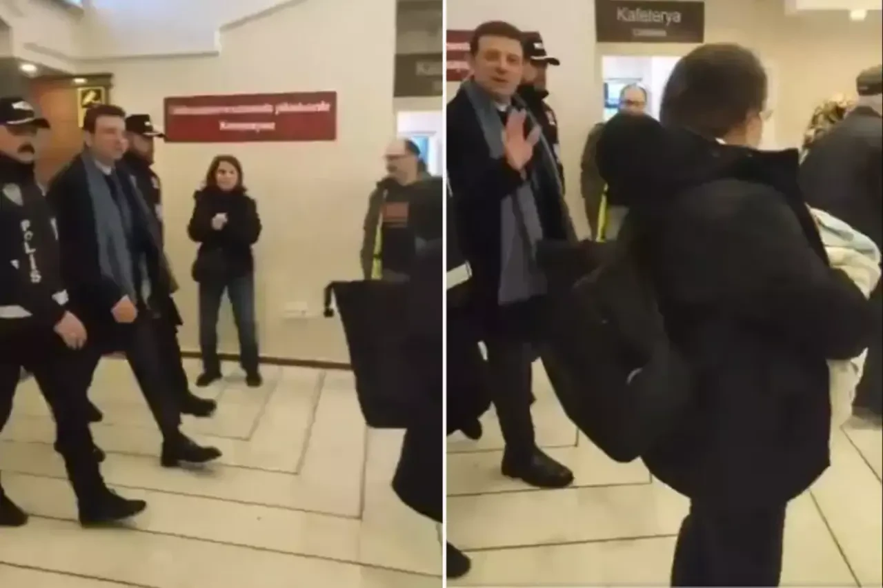 Son Dakika Gözaltındaki Ekrem İmamoğlu'nun ilk görüntüsü