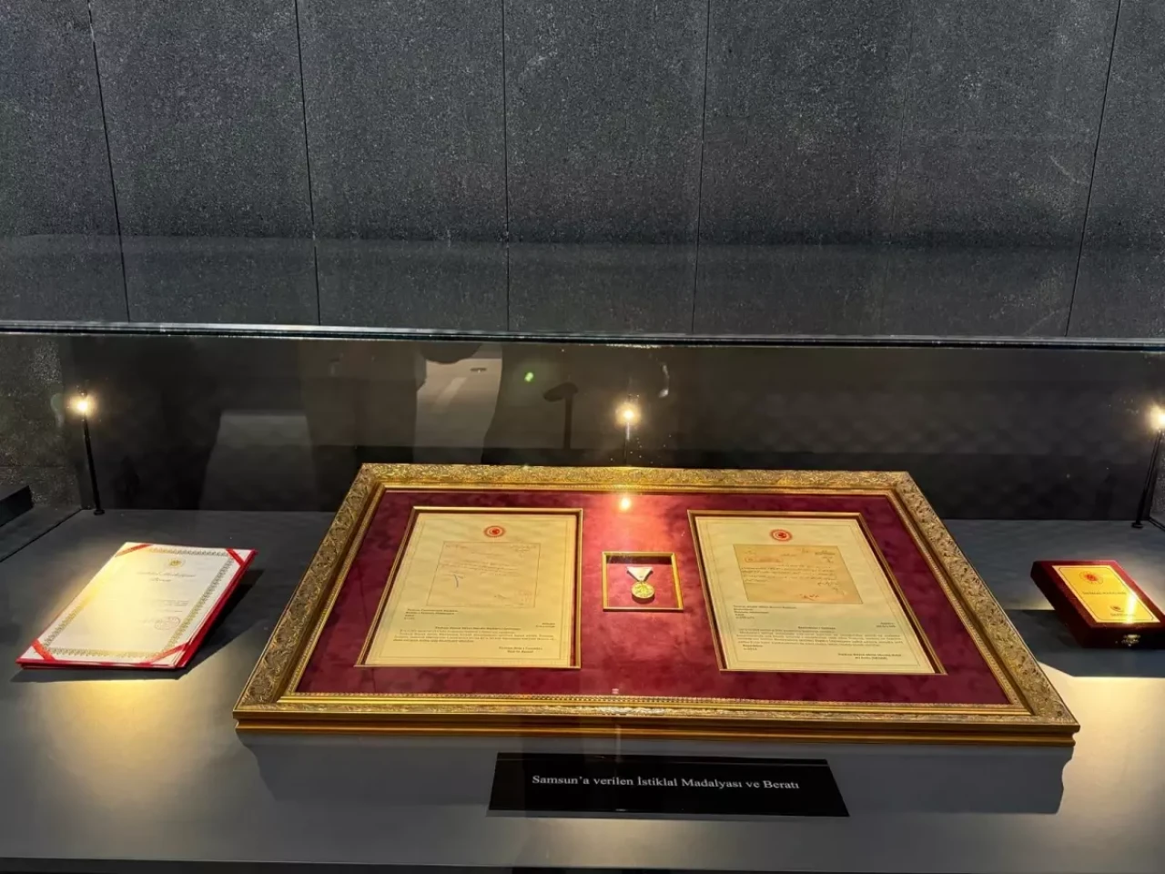 Samsun'a 101 Yıl Sonra İstiklal Madalyası Takdim Edildi