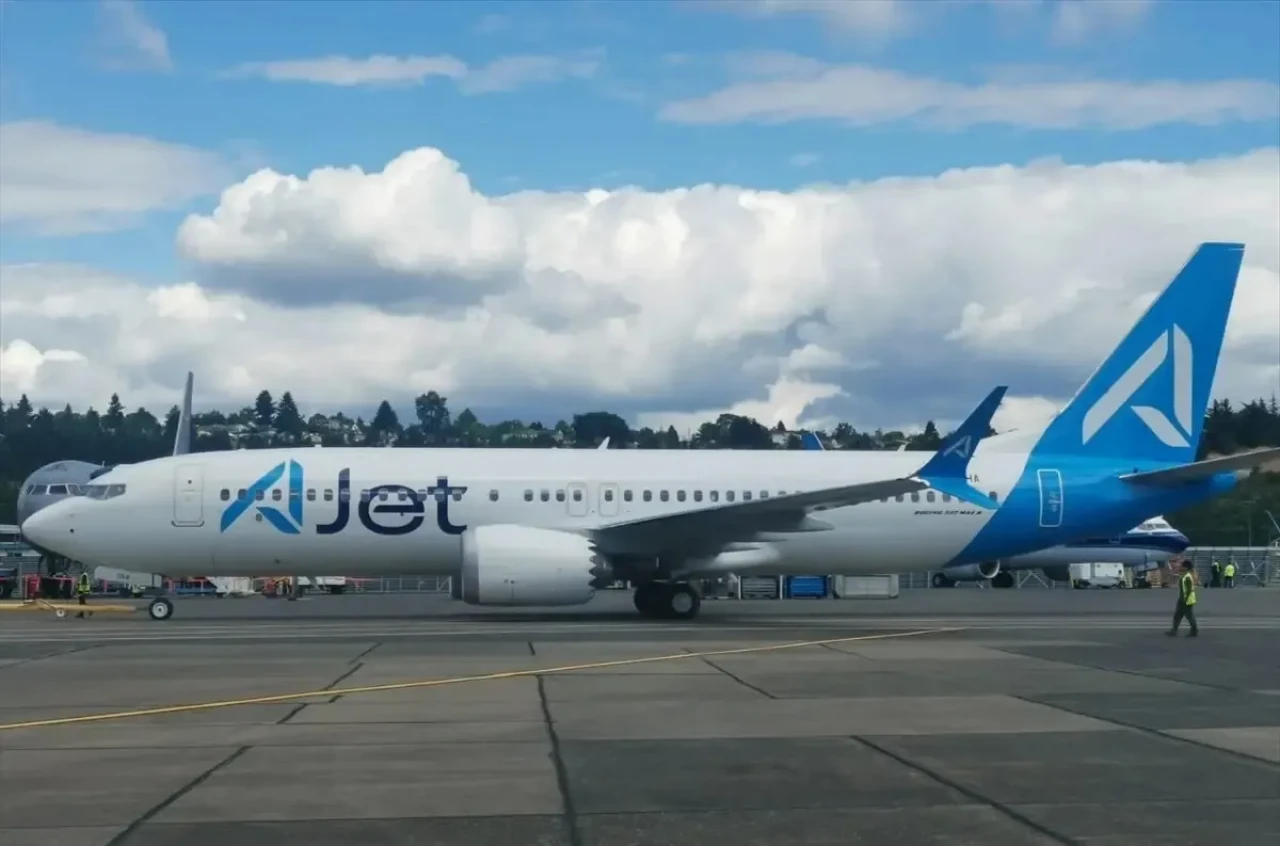 AJet, Filoya Yeni Boeing 737-8 MAX Uçağını Katmaya Başladı