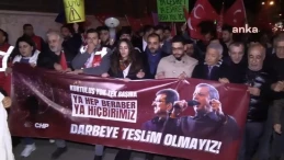 Son Dakika Diyarbakır’da ‘İmamoğlu’ protestosu… 'Mustafa Kemal’in askeriyiz' sloganları!