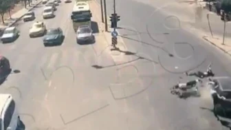 Gaziantep'te Motosiklet Kazaları: O Anlar Kamerada