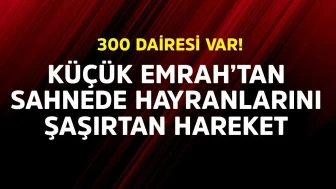 Küçük Emrah'tan Hayranlarını Şaşırtan Sahnede Anlar