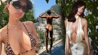 Dünyanın En Çekici Kadını Emily Ratajkowski'den Olay Tatil Paylaşımı