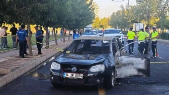 Diyarbakır'da Silahlı Kavga: 1 Yaralı, 1 Araç Ateşe Verildi