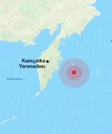 Kamçatka'da 7,6 Büyüklüğünde Deprem Meydana Geldi, Tsunami Uyarısı!