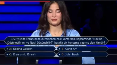 1959 Erzurum Halk Konferansı'nda "Makine Düşünebilir mi?" Konuşması