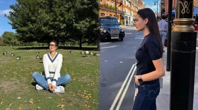 Fahriye Evcen Londra Tatilinde Moda Rüzgarı Estirdi