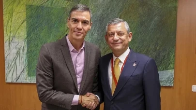 CHP Genel Başkanı Özgür Özel, İspanya Başbakanı Pedro Sanchez ile Görüştü