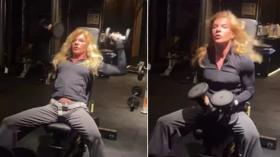 Zaman Ona İşlemiyor! Biricik Suden Ağırlık Antrenmanında Sınır Tanımadı