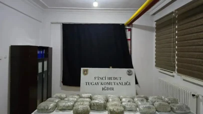 Bakanlık Duyurdu: Iğdır-Ağrı Hudut Hattında 32 Kilogram Uyuşturucu Ele Geçirildi