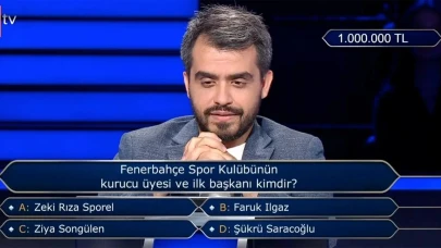 1 Milyonluk Soruyu Açtırdı, 500 Bin Lira ile Yarışmadan Ayrıldı