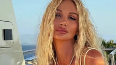 Tescilli Güzellik Victoria Lopyreva Türkiye'de! Tatil Pozlarıyla Sosyal Medyayı Salladı