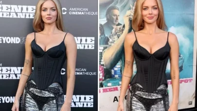 Avustralyalı Oyuncu Samara Weaving, Sıra Dışı Kıyafetiyle Göz Doldurdu