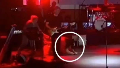 Tuğçe Kandemir, Sahneye Çıkarken Düşerek Dikkat Çekti
