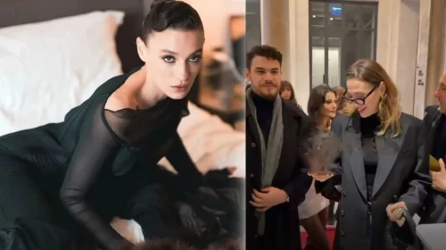Serenay Sarıkaya'nın Kopyası Sümeyye Aydoğan, Sevgilisi Atakan Hoşgören ile Gala'da Görüntülendi