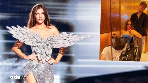 Barbara Palvin, Victoria's Secret Defilesine Kırık Ayağıyla Katıldı