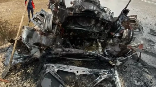 Bayburt'ta Otomobil Şarampole Devrildi: 1 Ölü, 5 Yaralı
