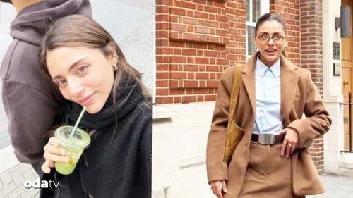 Sıla Türkoğlu ve Ata Ayyıldız, Londra'da Tatile Çıktı