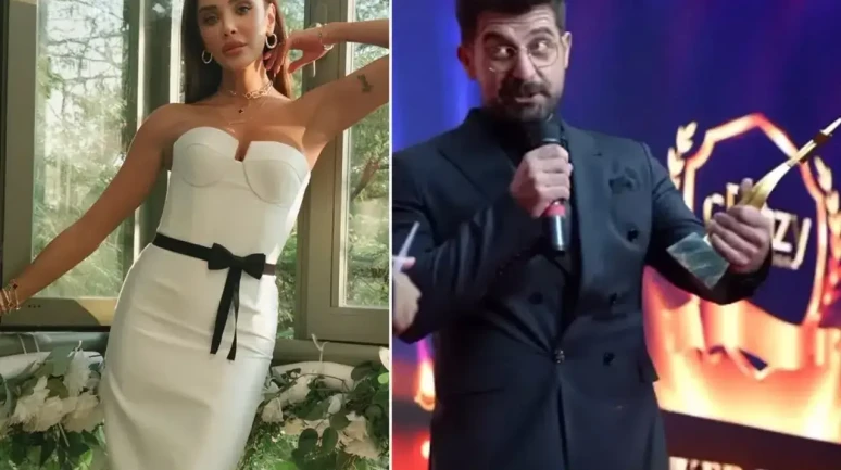 Lokman İn: Özge Ulusoy ile Ödül Töreninde Gergin Anlar Yaşandı